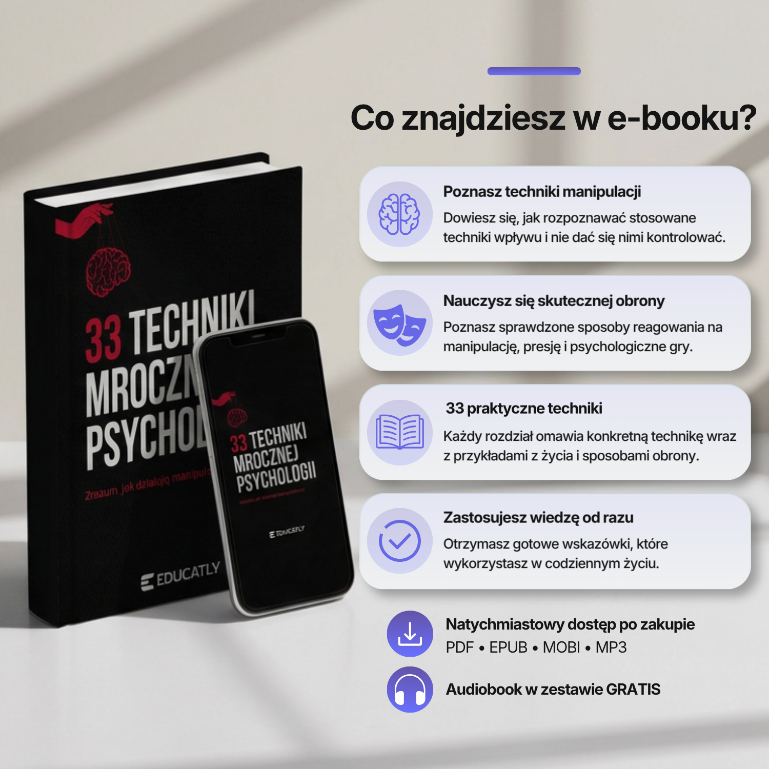 E-book: 33 techniki mrocznej psychologii