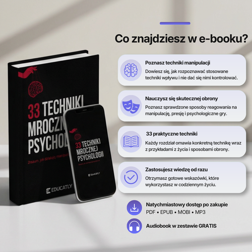 E-book: 33 techniki mrocznej psychologii