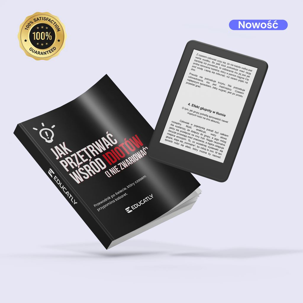 E-book: Jak przetrwać wśród idiotów (i nie zwariować)