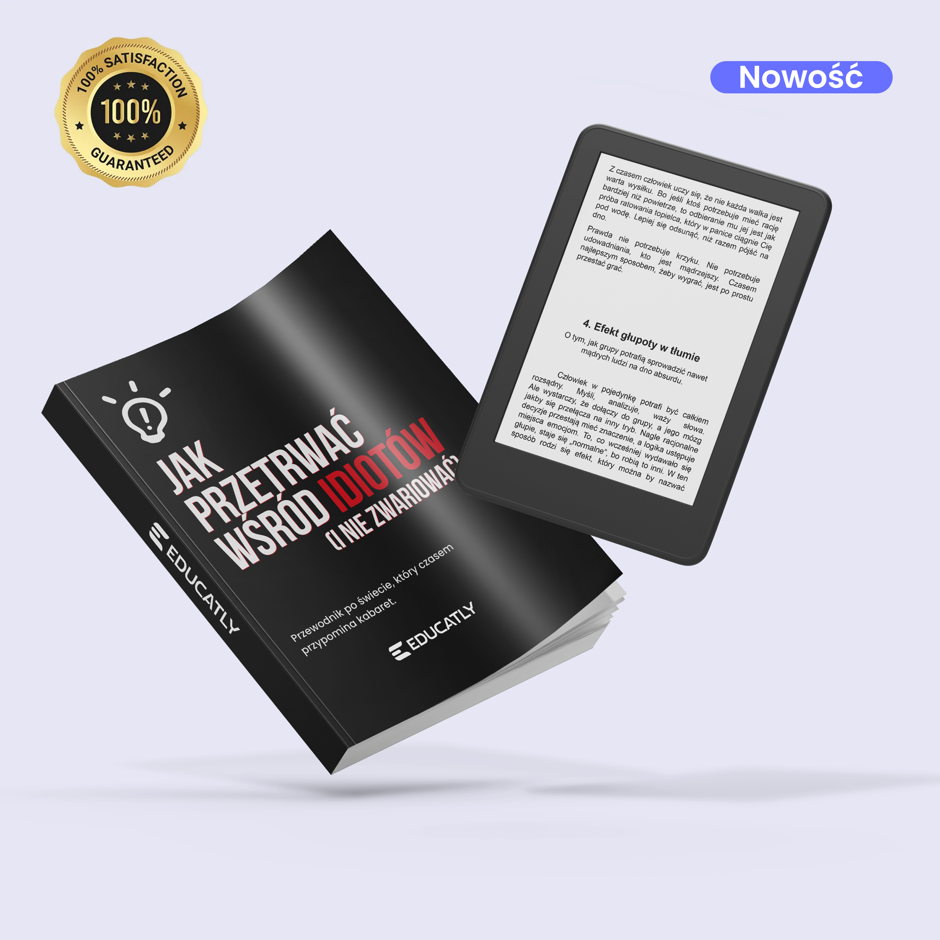 E-book: Jak przetrwać wśród idiotów (i nie zwariować)