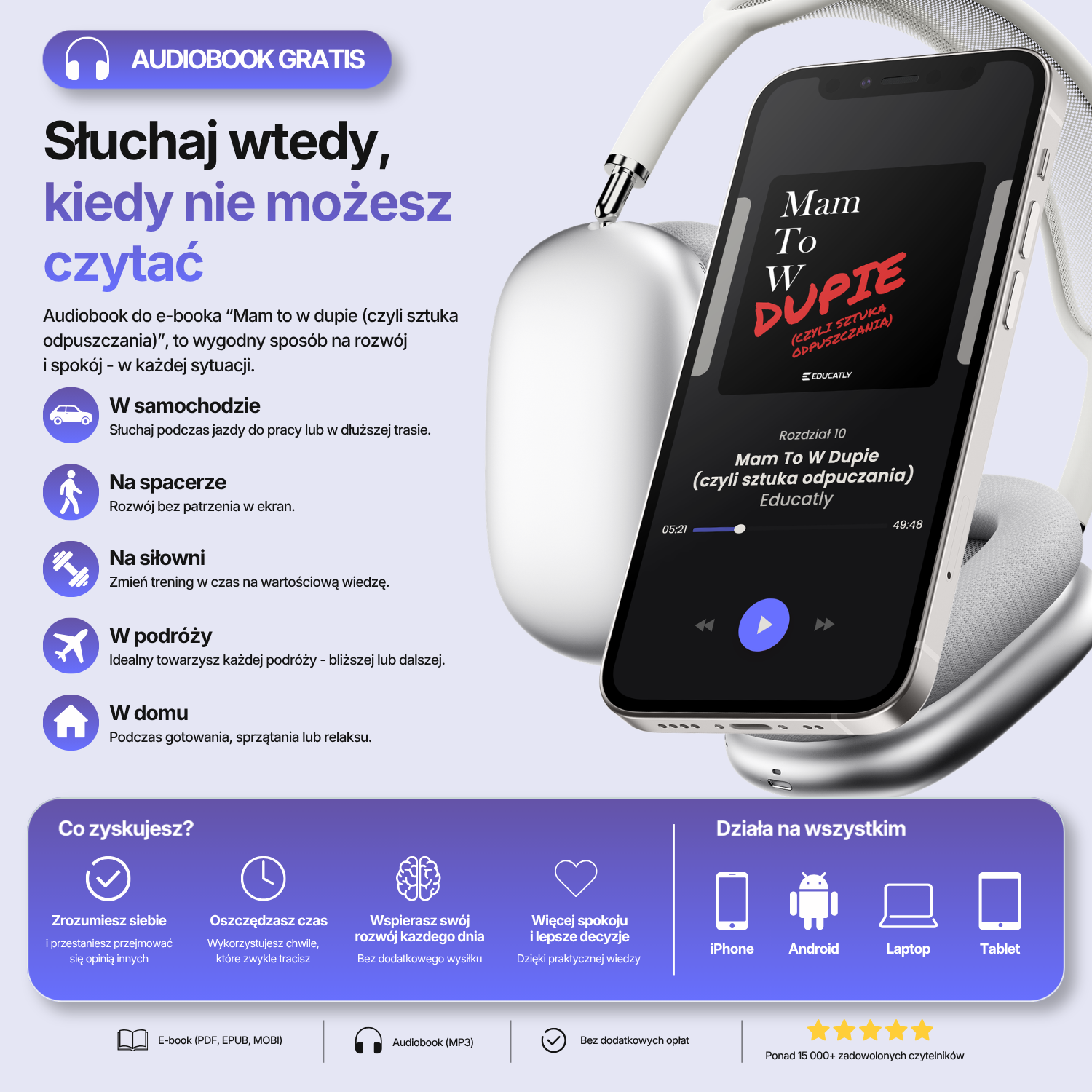 E-book: Mam to w dupie (czyli sztuka odpuszczania)